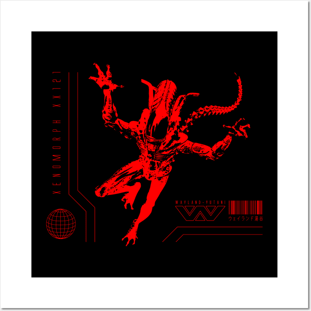 Xenomorph Wall Art by Simonpeters98